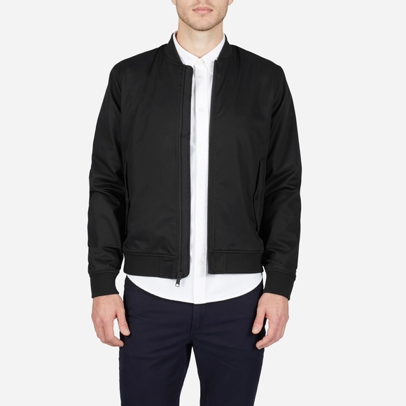 Everlane cotton suit set jacket and pants black - Picture 1 of 5
